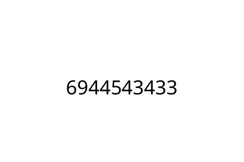 6944543433