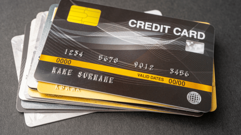 close up image of a credit card