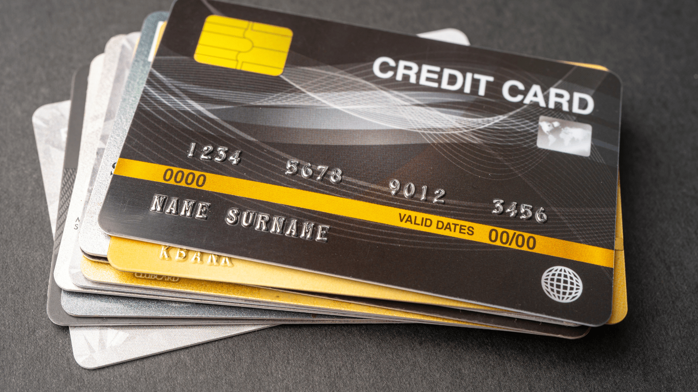 close up image of a credit card