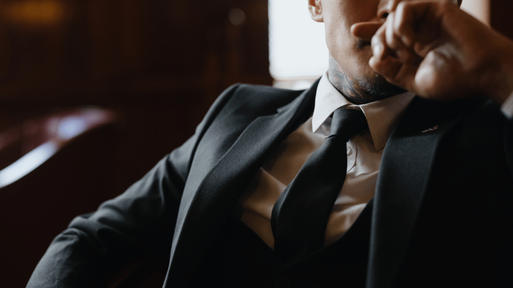 image of a man in suit