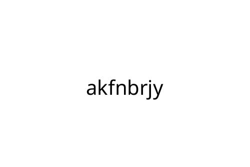 akfnbrjy