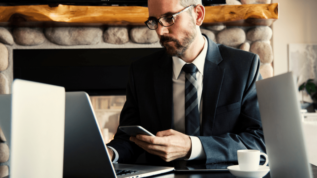 image of a man in suit