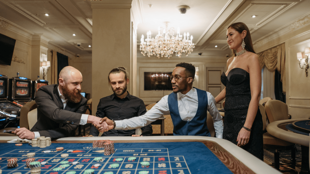 person in the casino