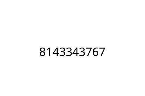 8143343767