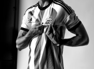 pantorrilla tattoo en la pierna de futbol