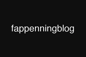 fappenningblog