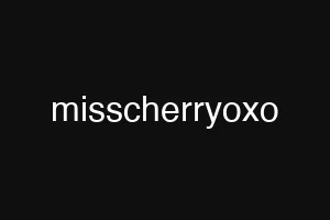 misscherryoxo