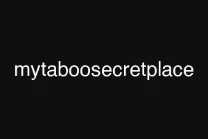 mytaboosecretplace