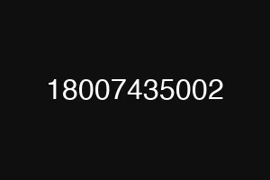 18007435002