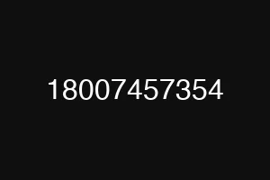18007457354
