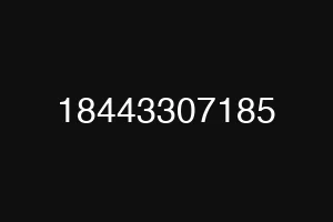 18443307185