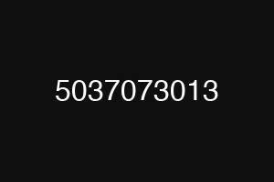 5037073013
