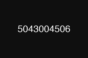 5043004506